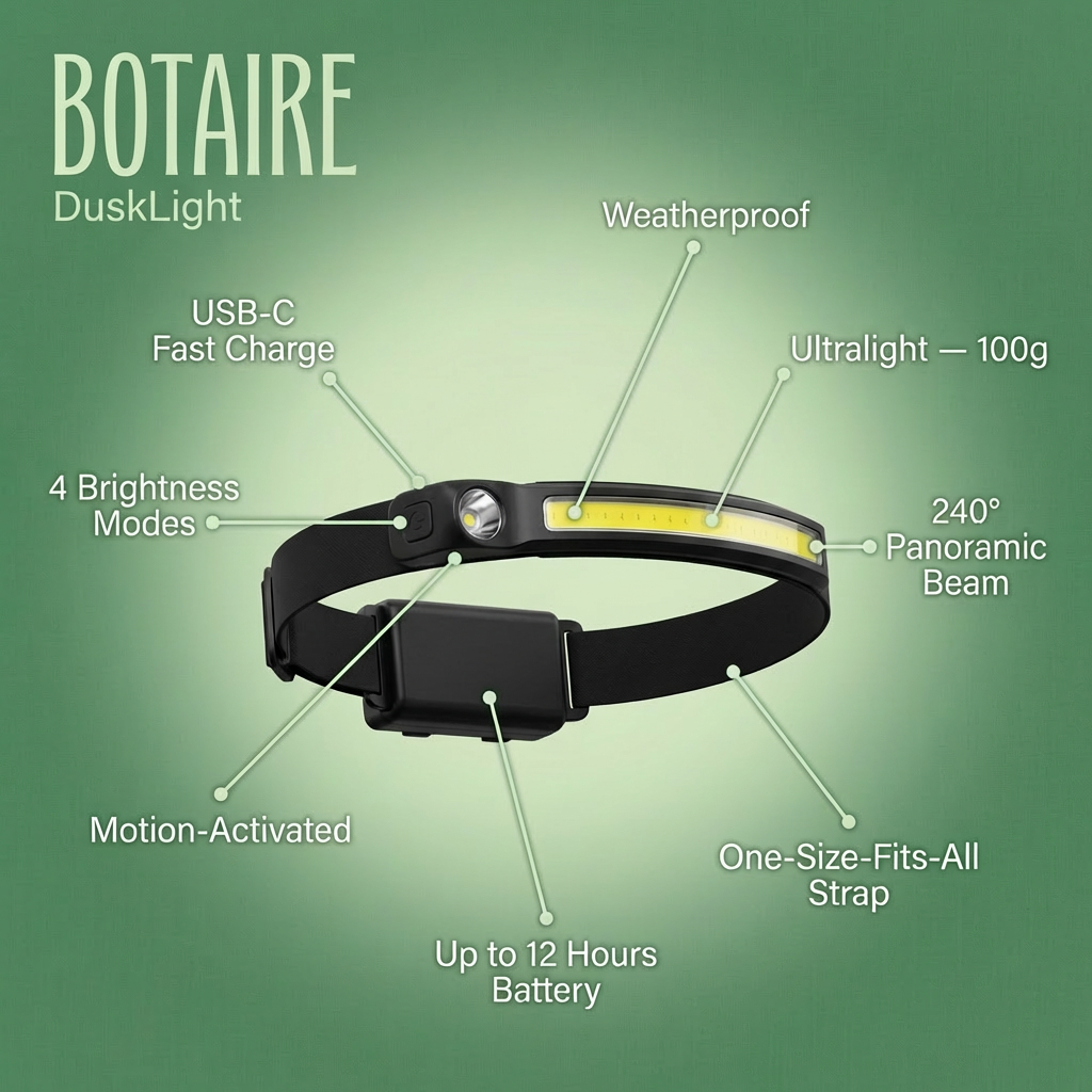 Rechargeable LED Headlamp